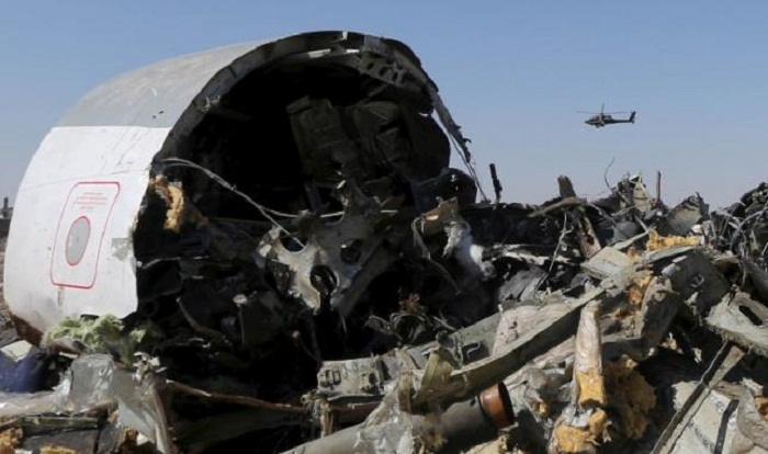 Egyptian military helicopter crashes